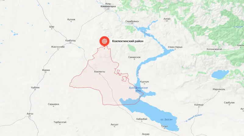 Землетрясение магнитудой 5,2 зарегистрировано в Восточном Казахстане