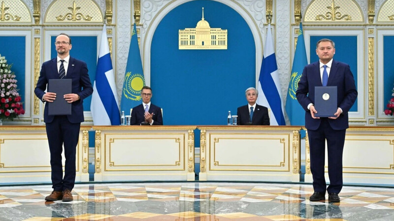 Казахстан и Финляндия подписали 15 документов
