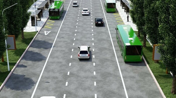 Линию BRT запустили по улице Желтоксан в Алматы