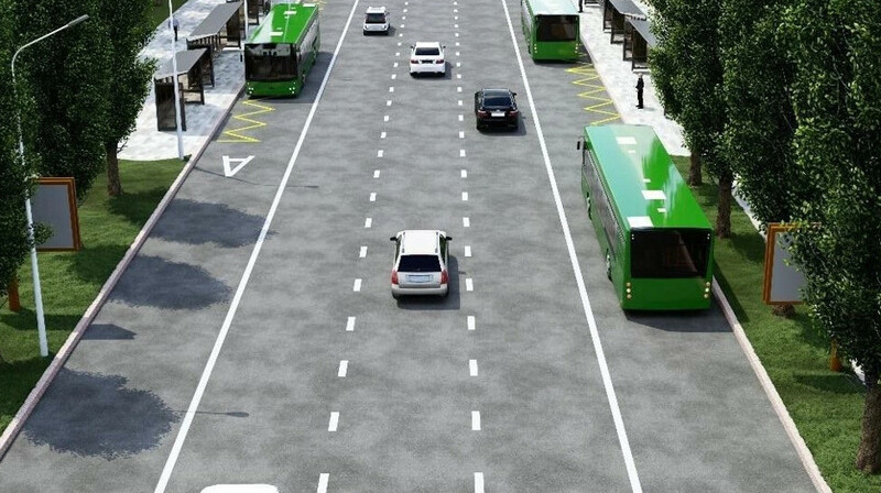Линию BRT запустили по улице Желтоксан в Алматы