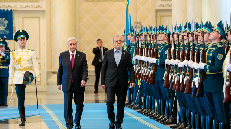 Президент Исламской Республики Иран прибыл в Акорду