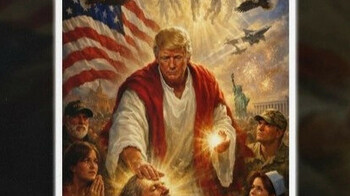 Трамп объяснил публикацию изображения в образе, похожем на Иисуса